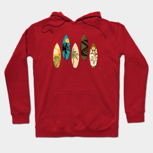 Hawaiian surf tables Hoodie